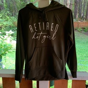 Athletic Hooded Pullover Sweatshirt NWOT